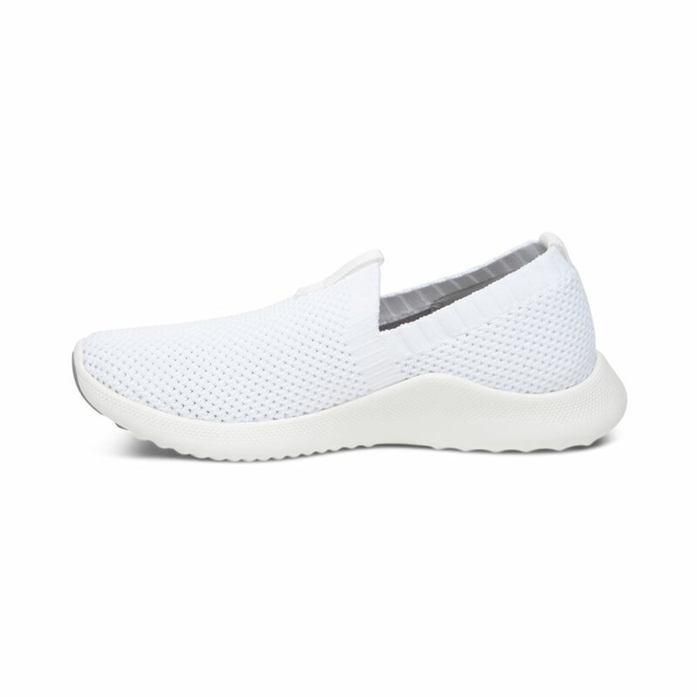 Buy Aetrex Sneakers Canada - White Womens Angie Arch Support Sneakers